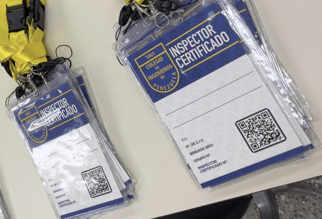 Que no te engañen: Conozca aquí lo que debe portar los inspectores de edificios del Colegio de Ingenieros 